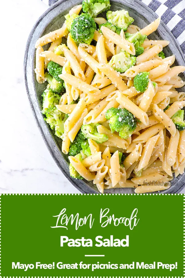 Lemon Broccoli Pasta Salad