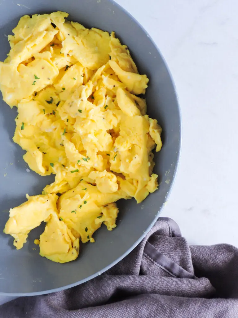 Perfect Fluffy Scrambled Eggs