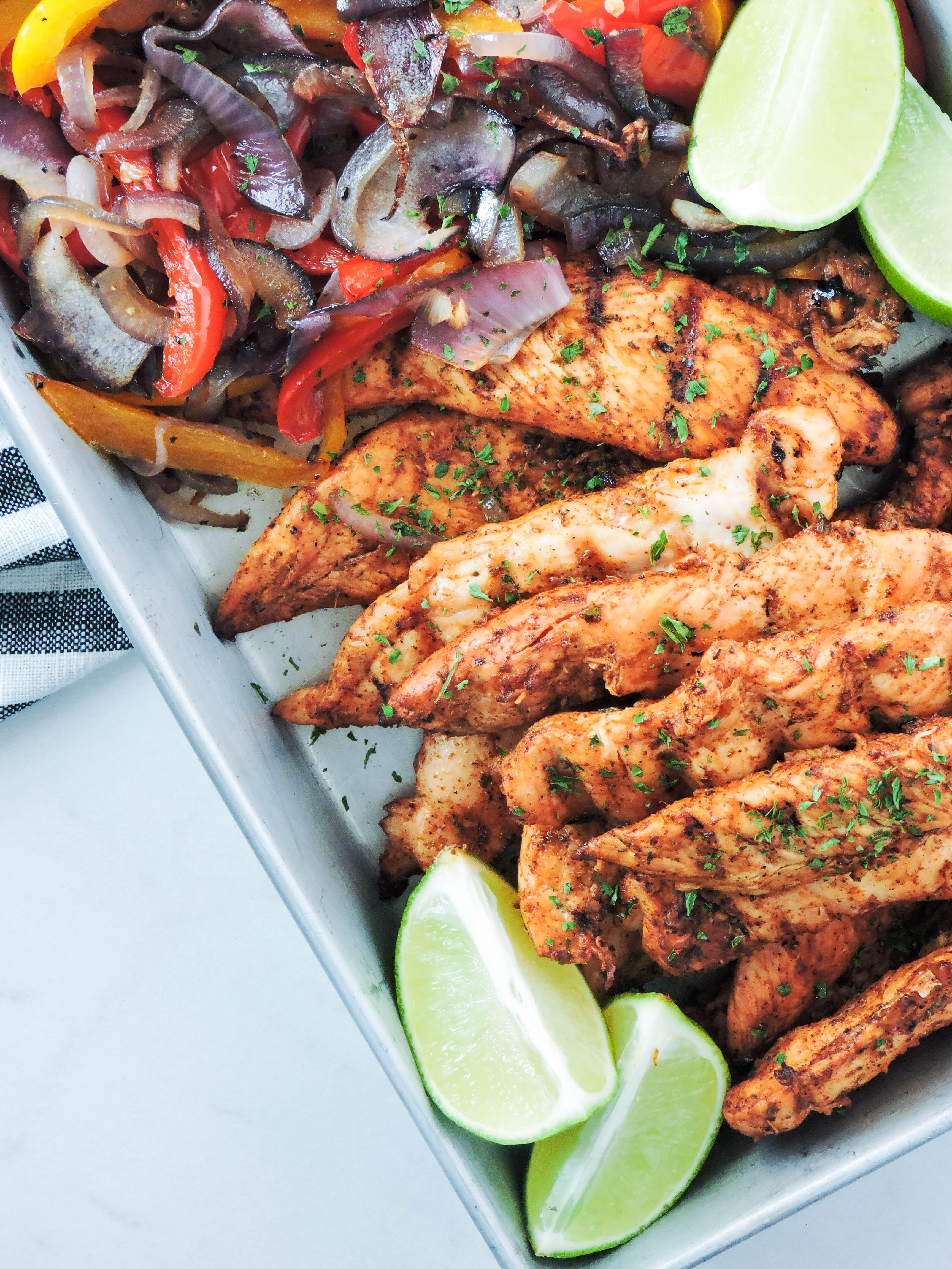 Quick and Easy Grilled Chicken Fajitas-image