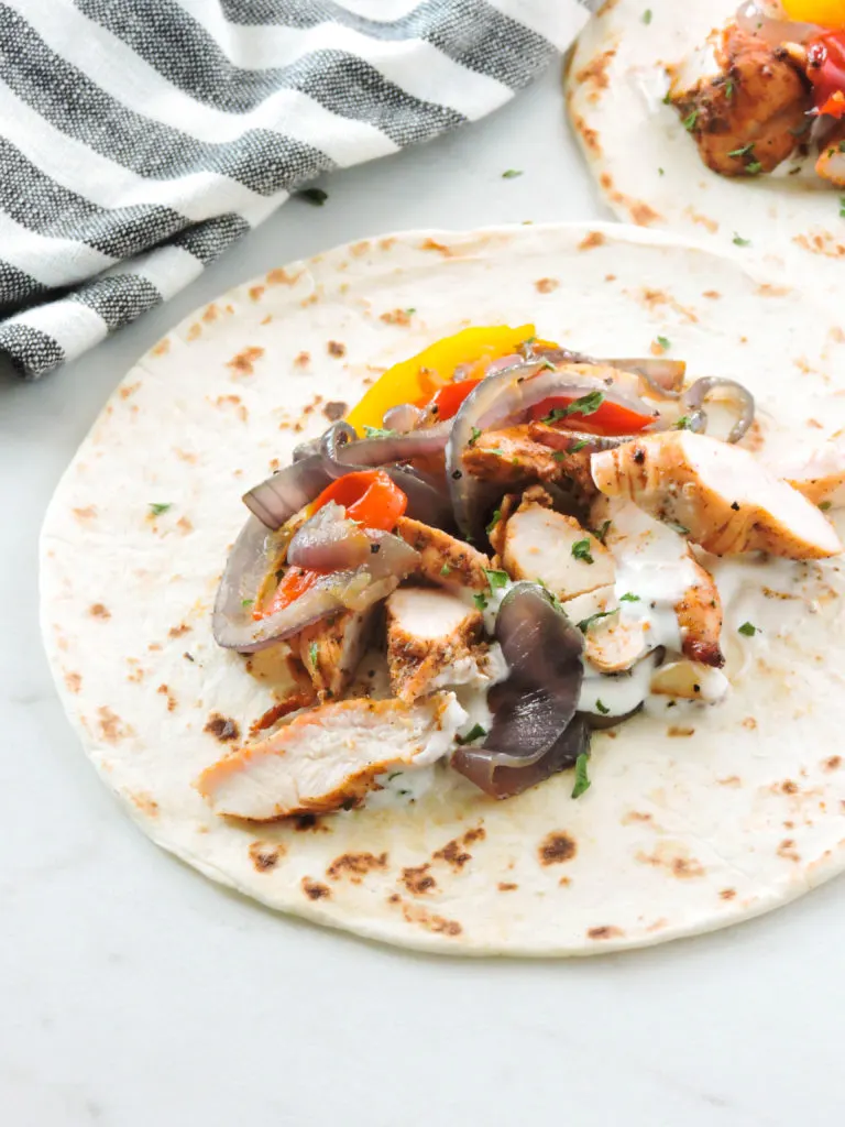 Quick and Easy Grilled Chicken Fajitas