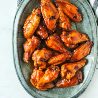 Grilled Honey Hot Wings