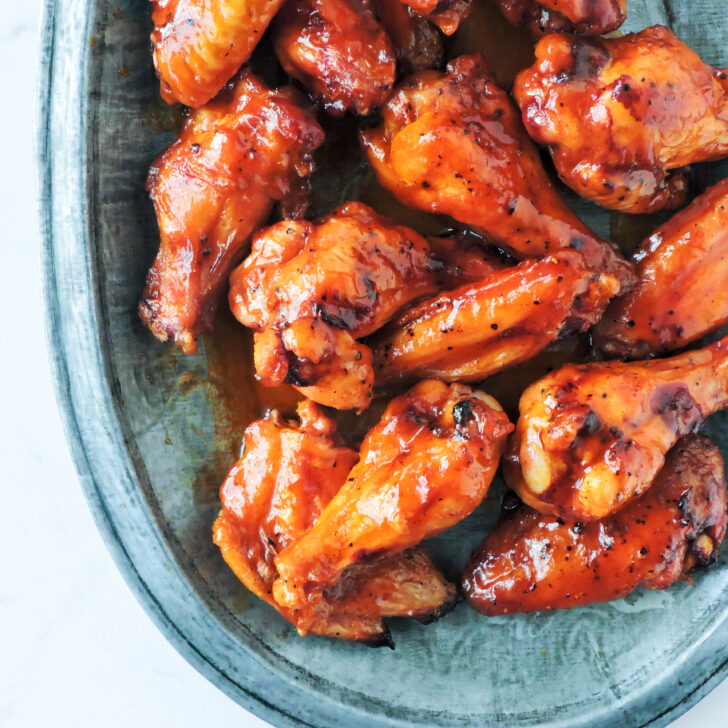 Grilled Honey Hot Wings