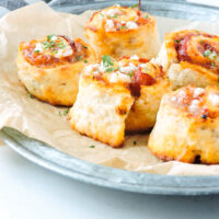 Easy Healthy Pizza Roll Ups