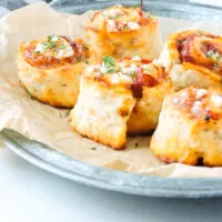 Easy Healthy Pizza Roll Ups