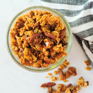 Pumpkin Pecan Cinnamon Granola