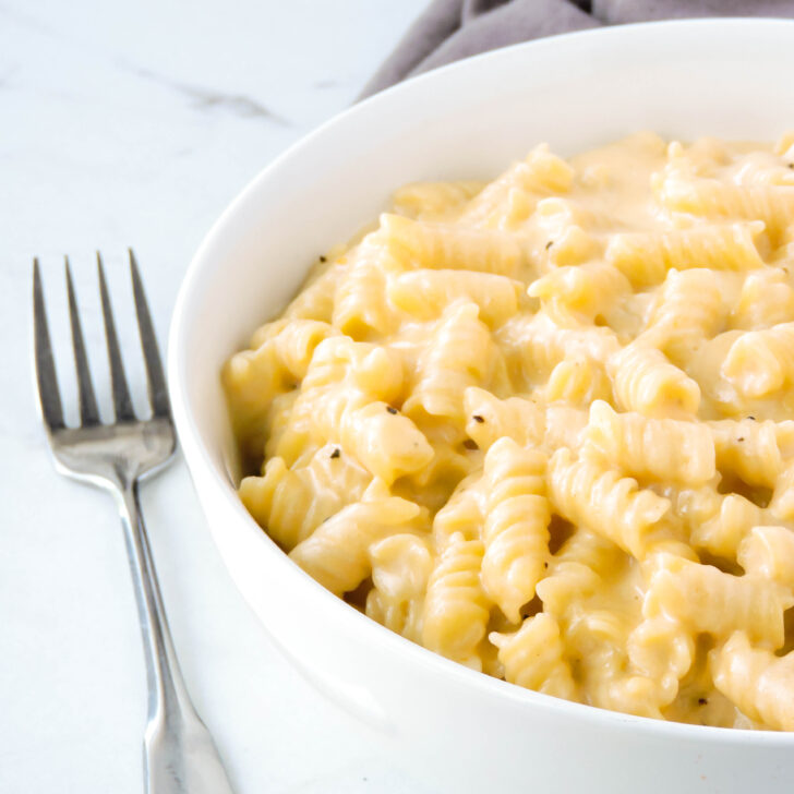 Healthy Low Fat High Protein Creamy Mac and Cheese