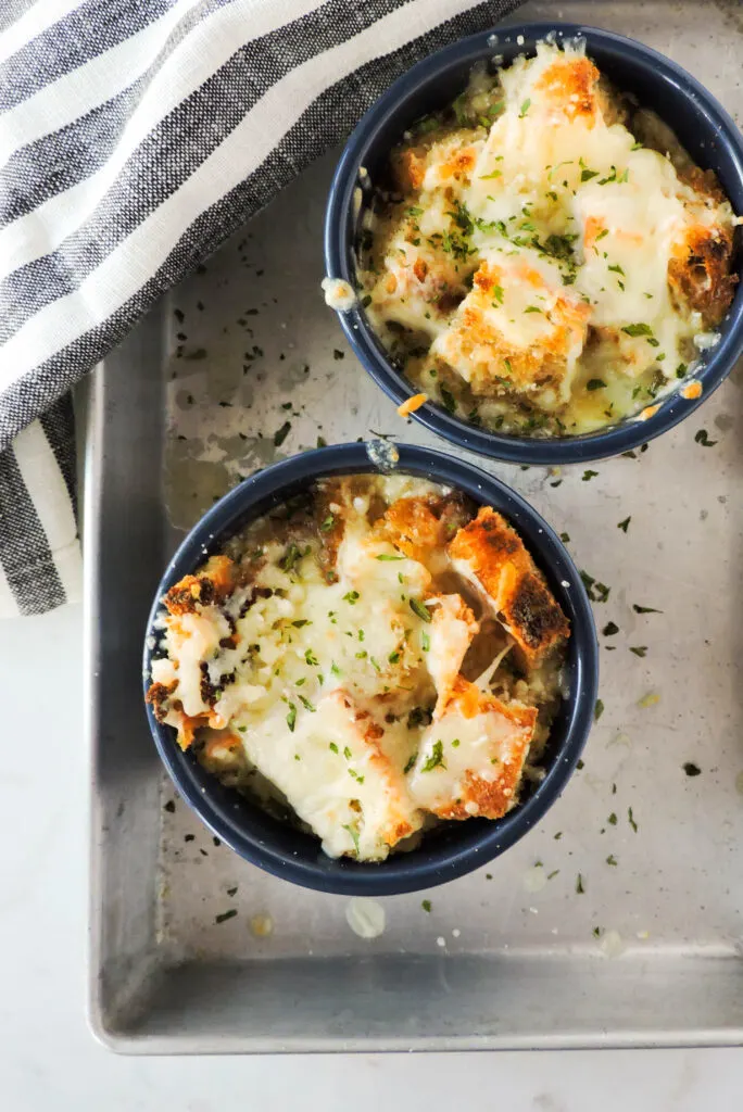 Slow Cooker Healthy French Onion Soup