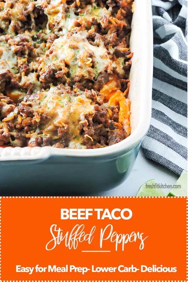 Beef Taco Stuffed Peppers