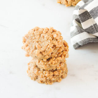 No Bake Peanut Butter Cookies