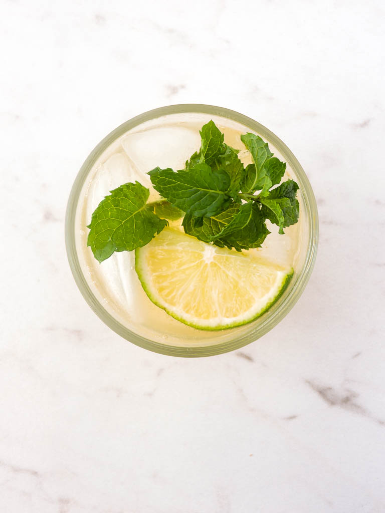 Honey Mint Vodka Mojitos