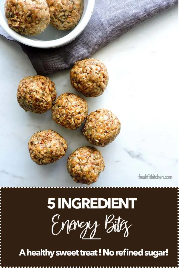 Energy Bites with Oats and Peanut Butter