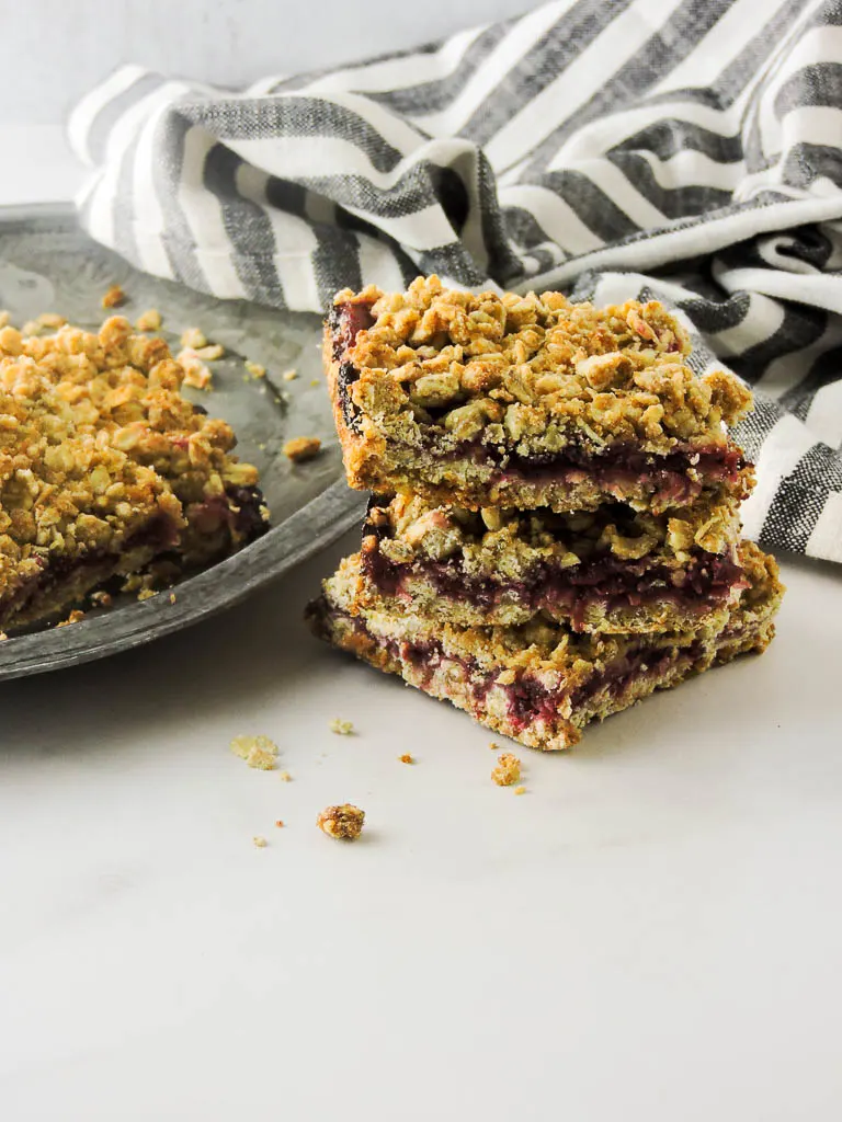 Cranberry Orange Oatmeal Bars