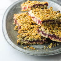 Cranberry Orange Oatmeal Bars