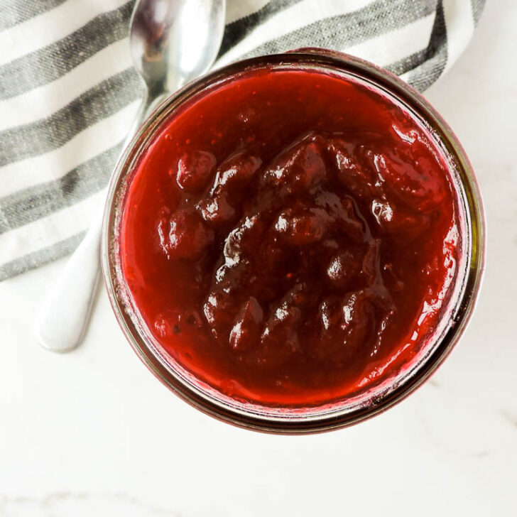 Cranberry Sauce with Apple Cider