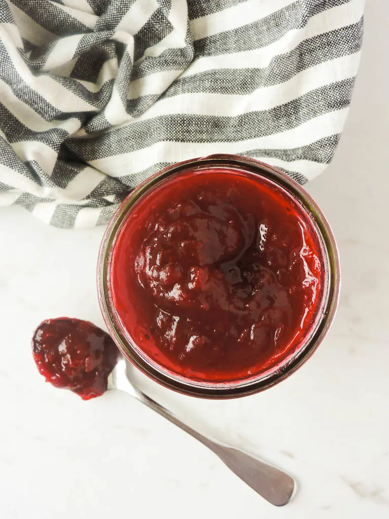 Cranberry Sauce with Apple Cider