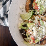 Easiest Sweet Potato Black Bean Tostadas