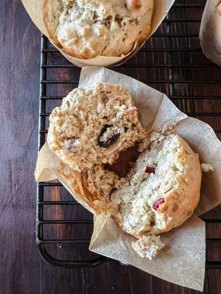 Banana Nut Granola Muffins