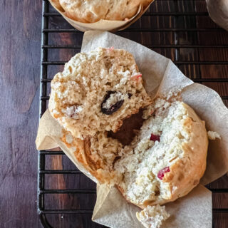 Banana Nut Granola Muffins