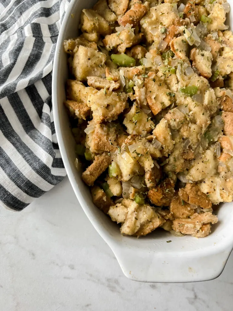 Easy Gluten Free Stuffing