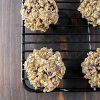 Gluten Free Oatmeal Chocolate Chip Cookies