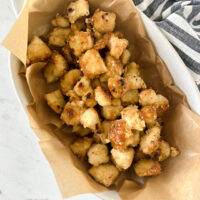 Crispy Pan Fried Tofu