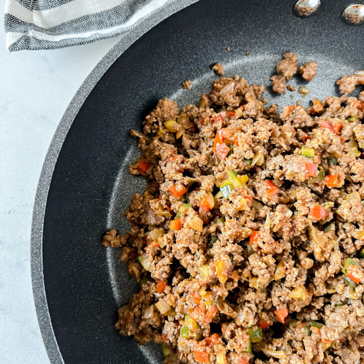 Hidden Veggie Beef Taco Meat