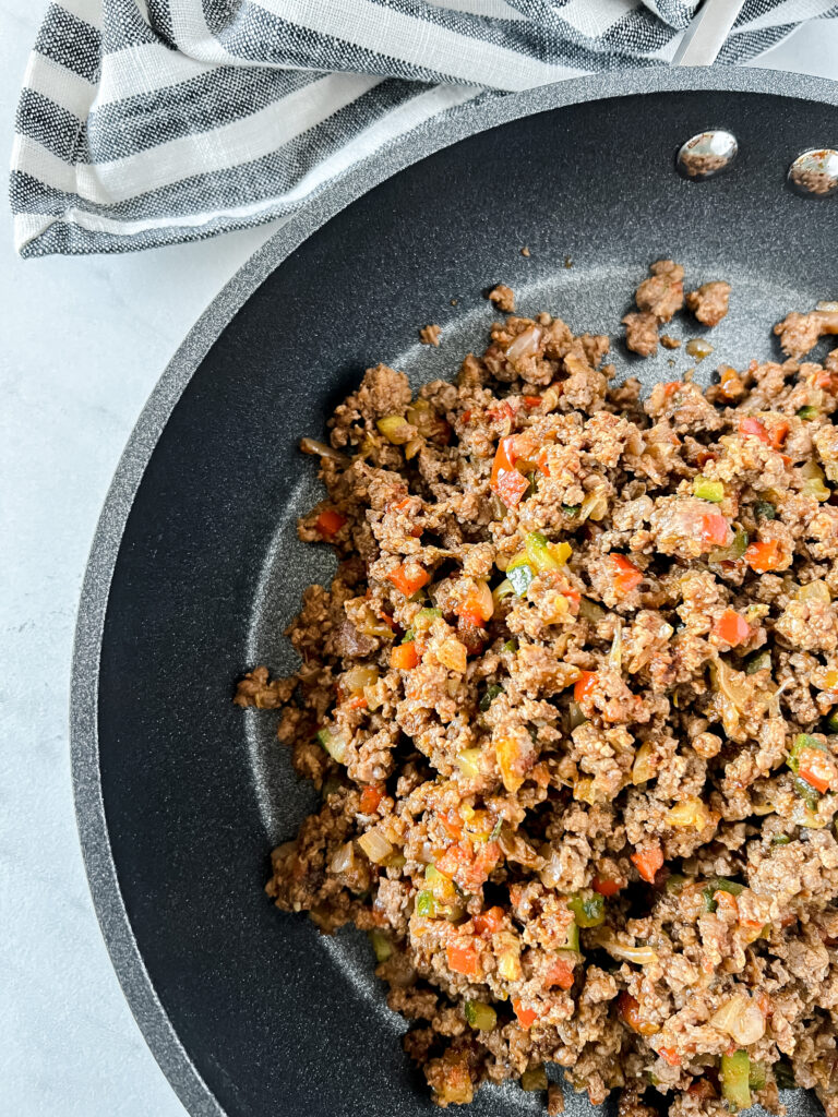 Hidden Veggie Beef Taco Meat - Fresh Fit Kitchen