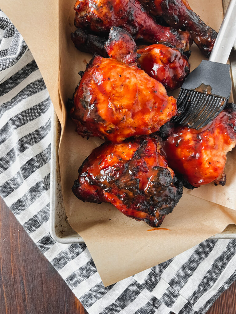 Barbecue Chicken Thighs