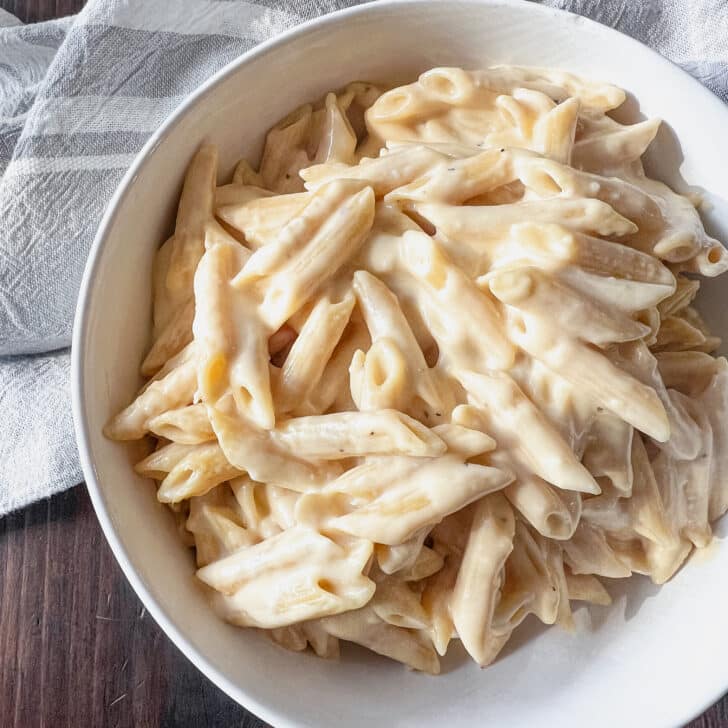 Healthy Low Fat High Protein Creamy Mac and Cheese