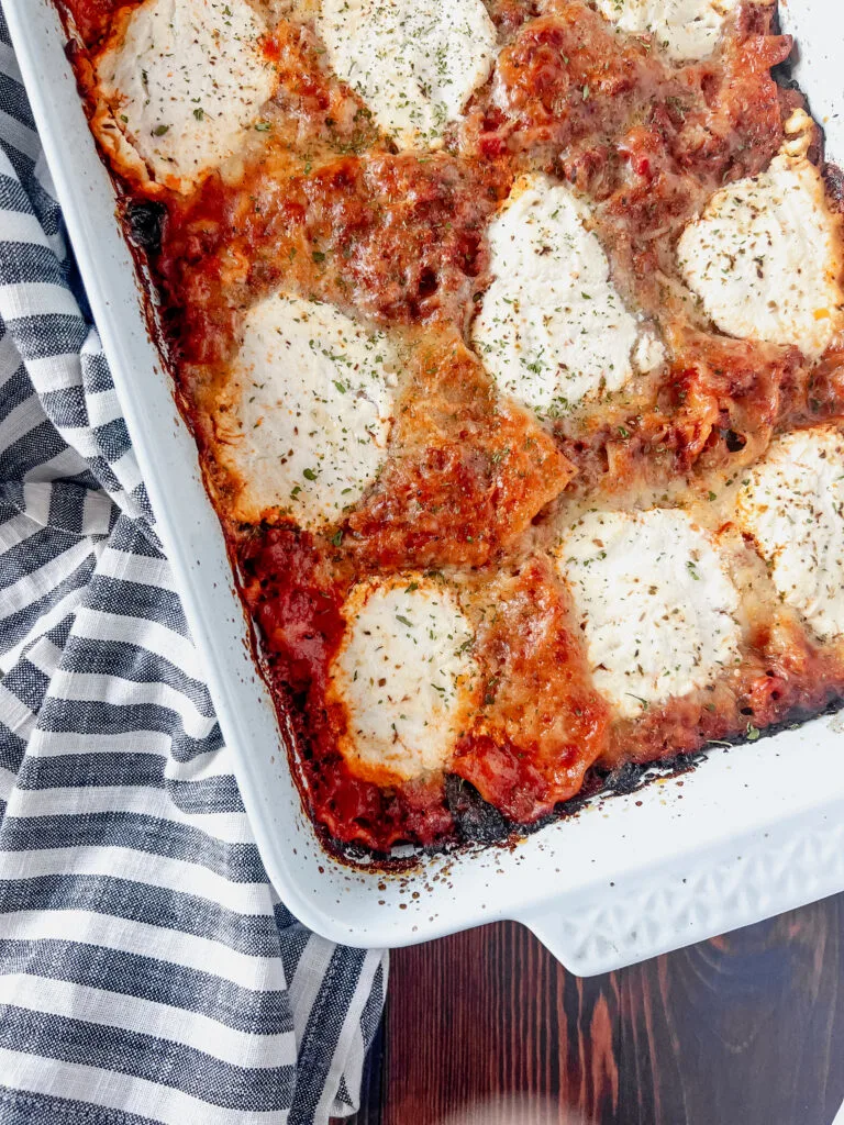 Easy Healthy Lazy Lasagna Casserole Recipe