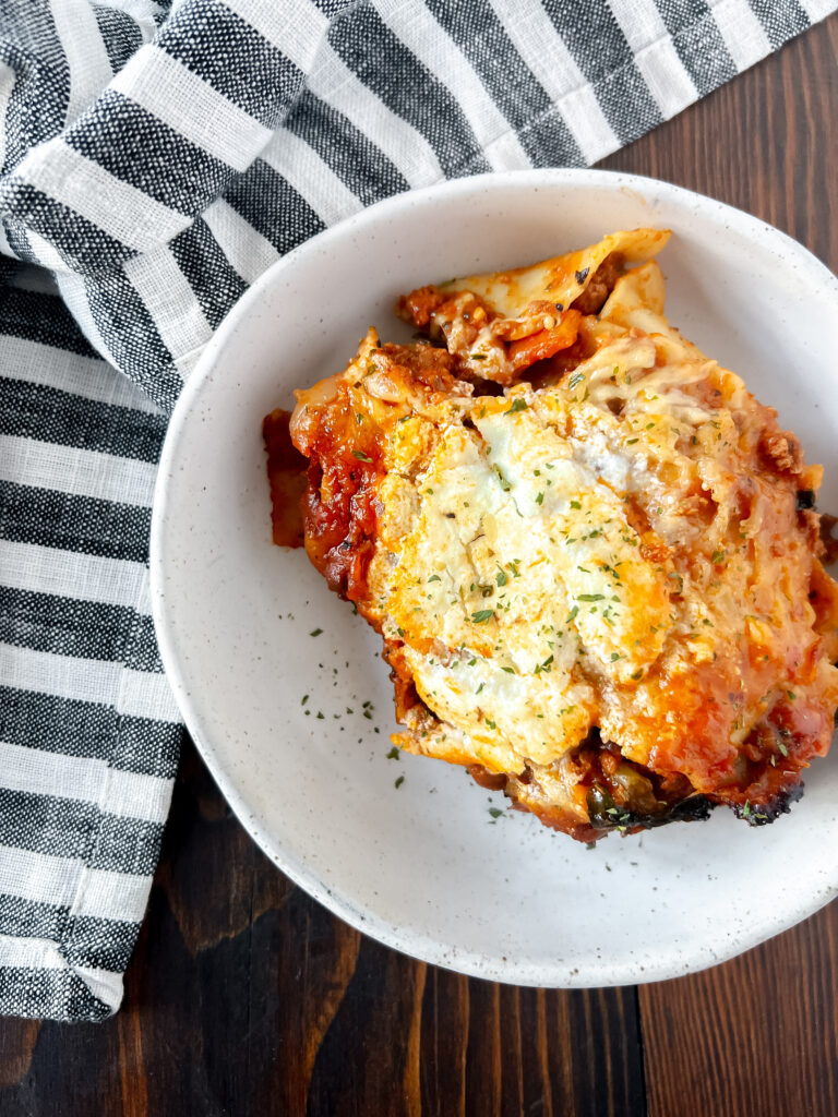 Easy Healthy Lazy Lasagna Casserole Recipe