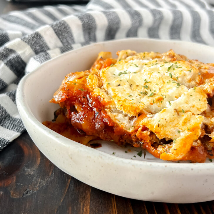 Easy Healthy Lazy Lasagna Casserole Recipe
