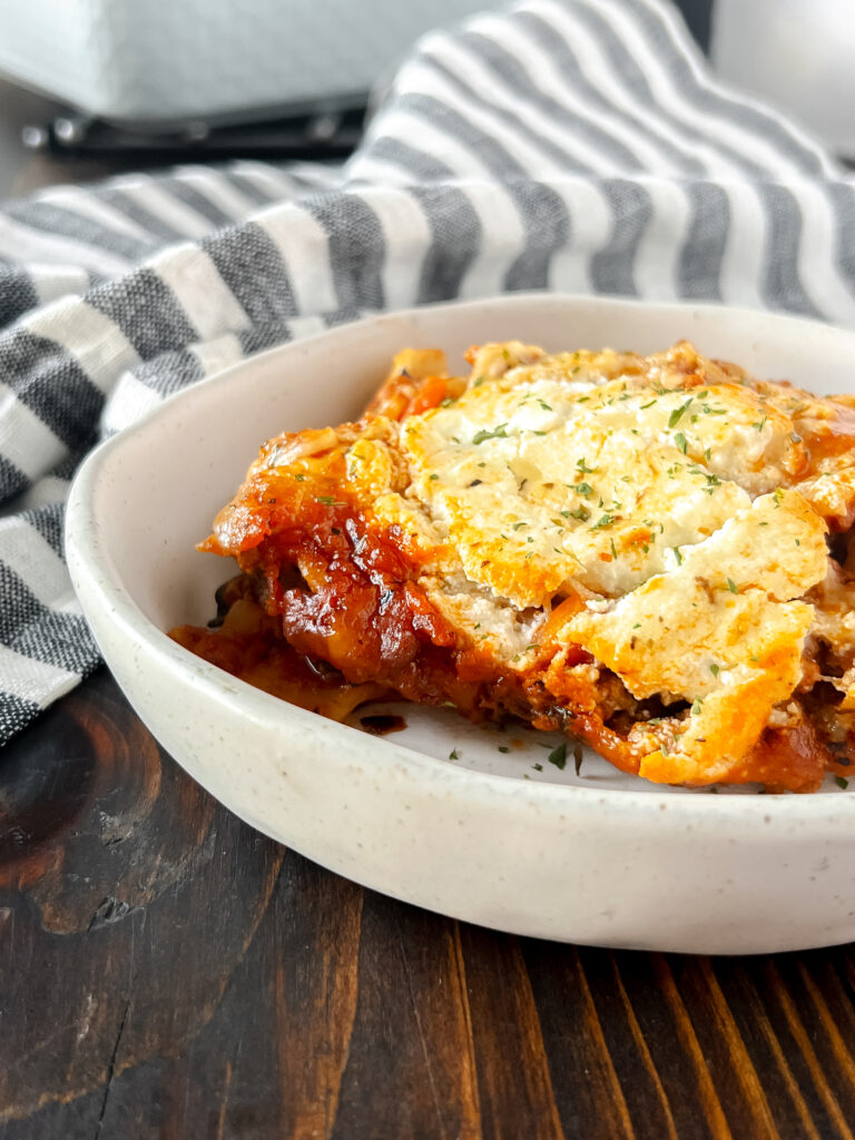 Easy Healthy Lazy Lasagna Casserole Recipe