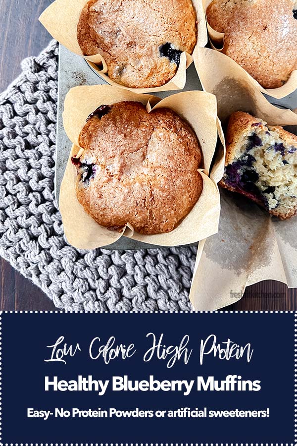Blueberry Muffins Recipe Low Fat high Protein
