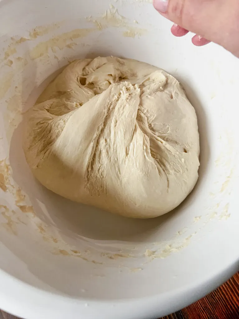 Dutch Oven Sourdough Bread-Stretch and Folds