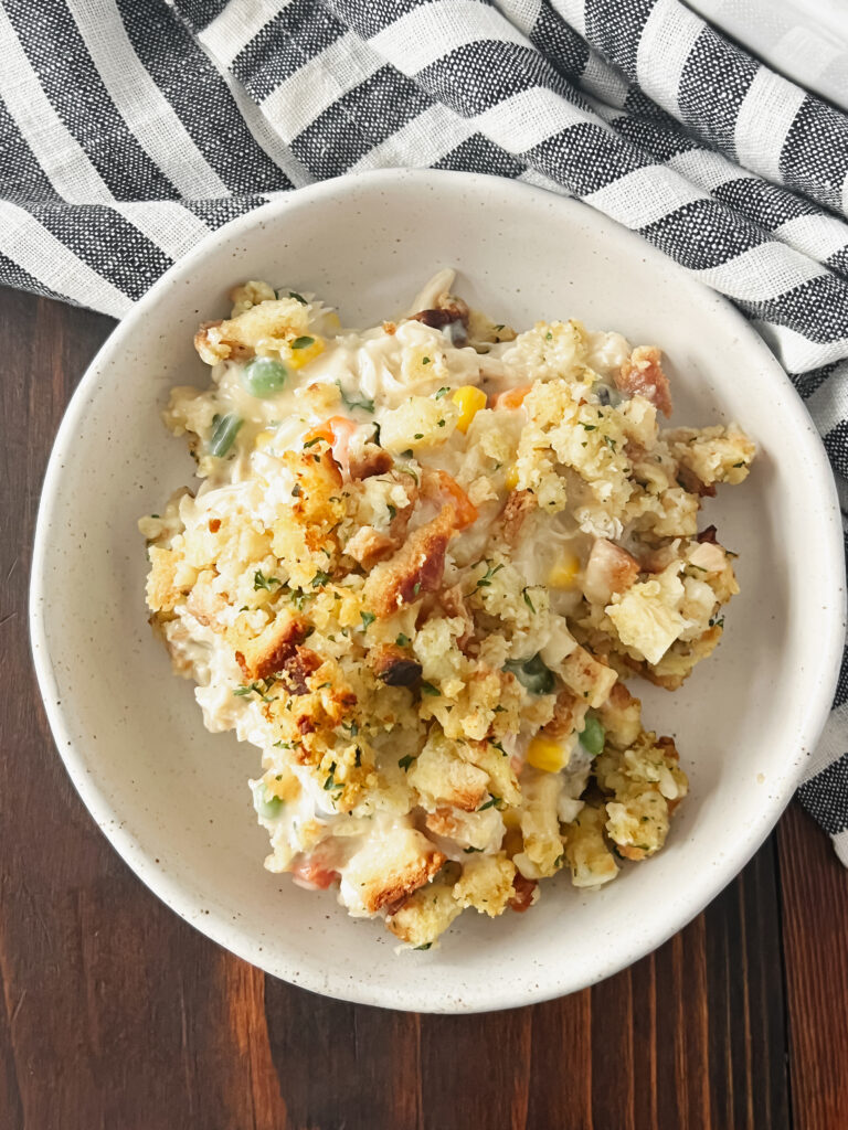 Easy Stovetop Stuffing Chicken Casserole Recipe