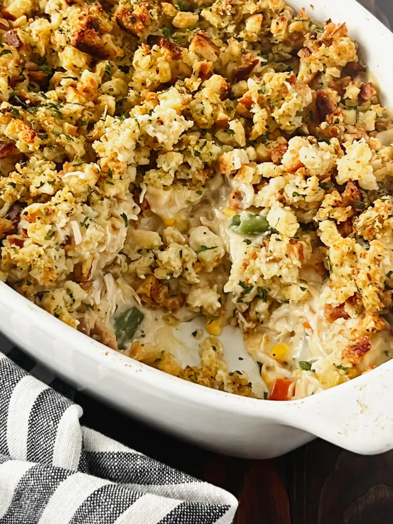 Easy Stovetop Stuffing Chicken Casserole Recipe