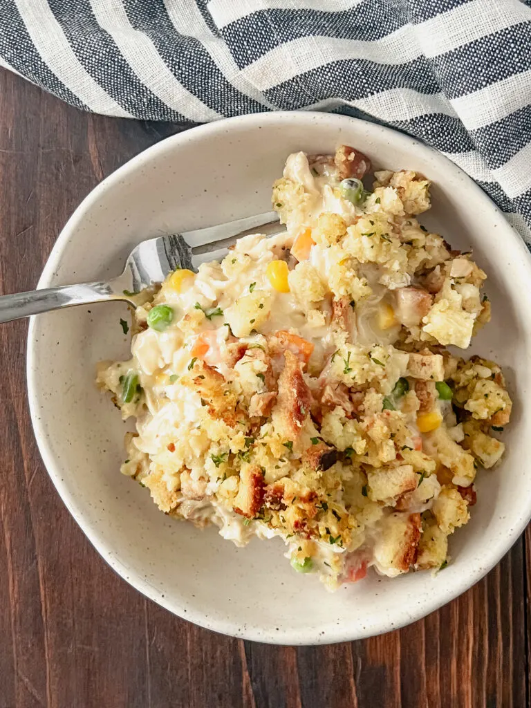 Easy Stovetop Stuffing Chicken Casserole Recipe