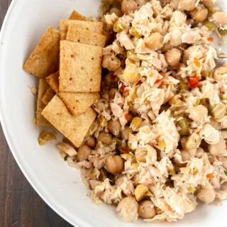 Easy Healthy Mediterranean Tuna Salad (Dairy Free)