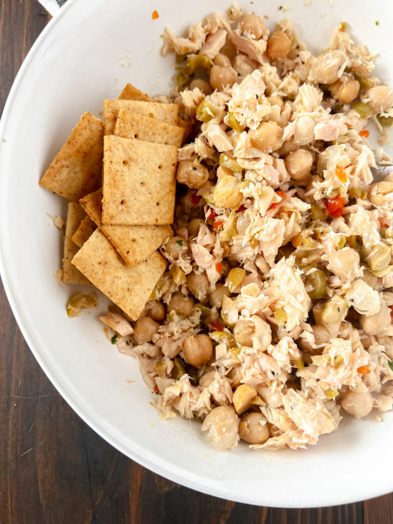 Easy Healthy Mediterranean Tuna Salad (Dairy Free)