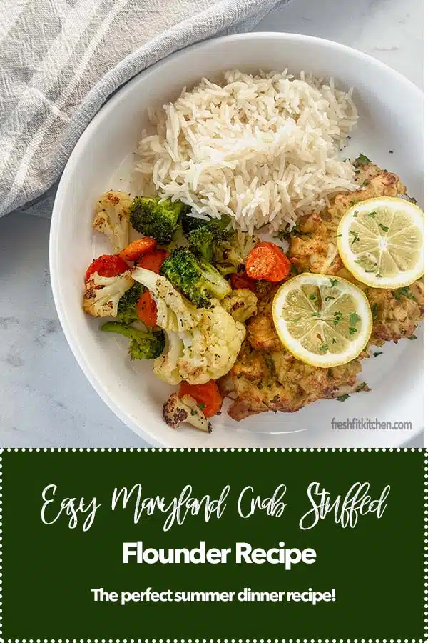 Easy Maryland Crab Stuffed Flounder Pin