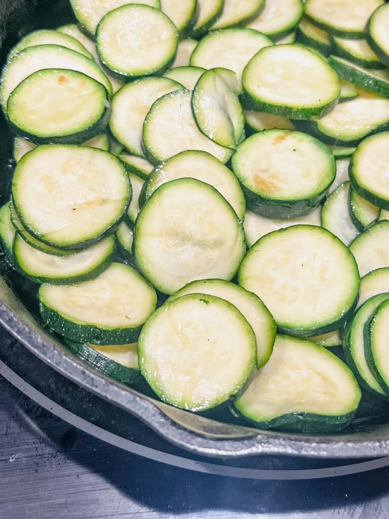 Sliced Zucchini