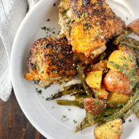 Garlic Lemon Green Beans with Potatoes 2