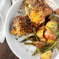 Garlic Lemon Green Beans with Potatoes 2