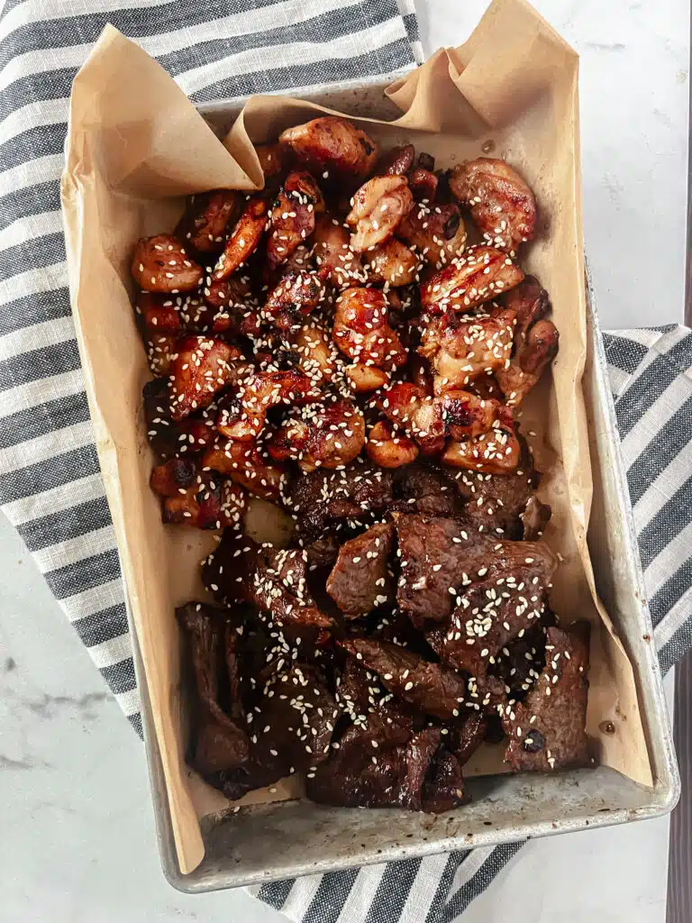 Hibachi Chicken and Steak